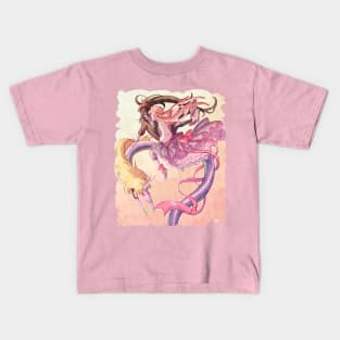 Ride with Lady Rainicorn Kids T-Shirt